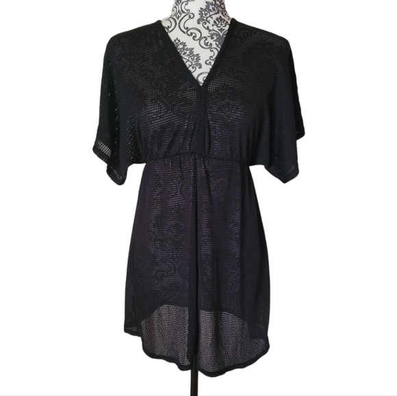 Jordan Taylor Gofret Dolman Sleeve V-Neck Swim Coverup size small - Picture 2 of 14